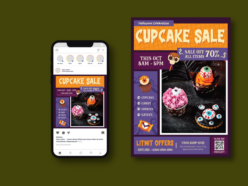 Cupcake Sale Flyer