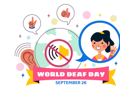 10 World Day of the Deaf Illustration