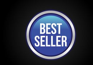 10 Best Seller icon design, Best Seller badge logo design template vector illustration