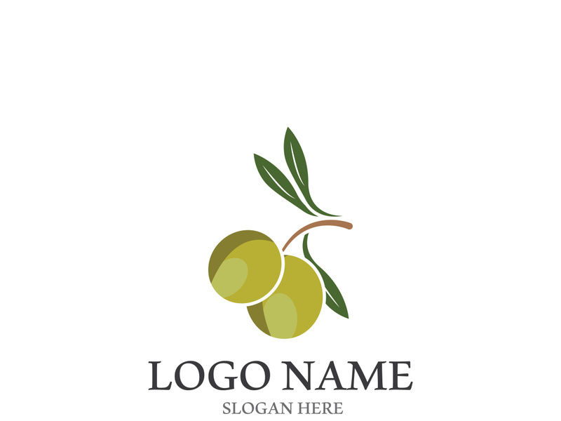 olive icon vector illustration design template