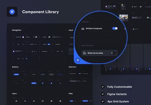 TaskEz Productivity App iOS UI Kit