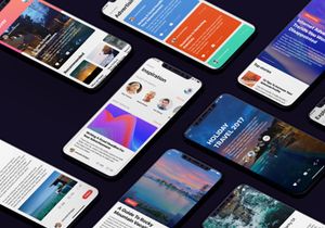 Origin Mobile UI Kit for ADOBE XD