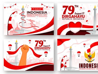 17 Indonesia Independence Day Illustration