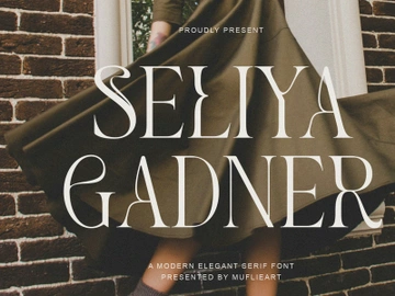 SELIYA GADNER MODERN ELEGANT SERIF preview picture