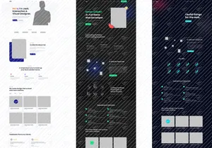 Sio - Personal Portfolio Website Figma Template