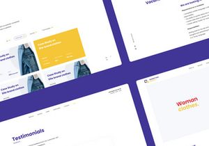 Web UI kit for Marketing or IT agency