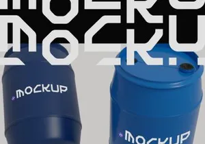 Diesel Fuel Can Mockup
