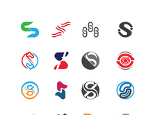 Business corporate S letter logo design vector