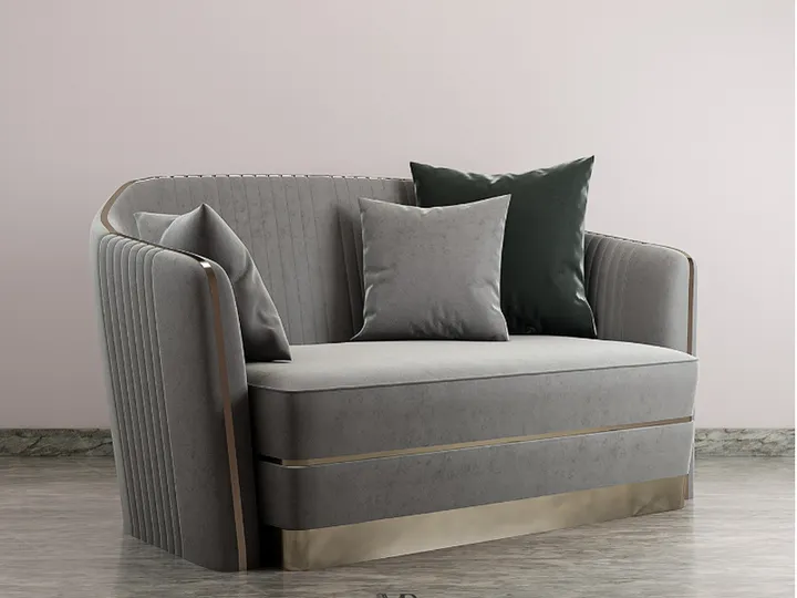 Pro 3D Sofa Model