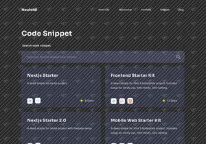 Portofolio Website Template