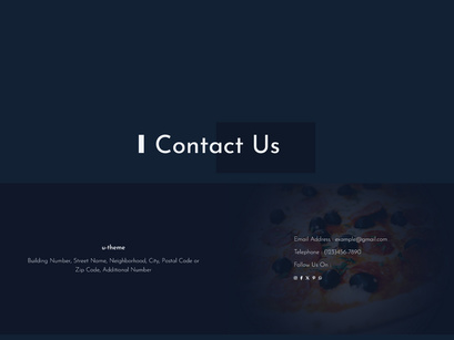 U-THEME - Hotel Website Template