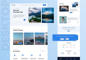 Travelagi - Travel Landing Page