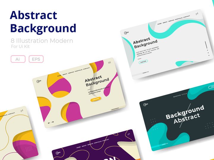 Abstract trendy background