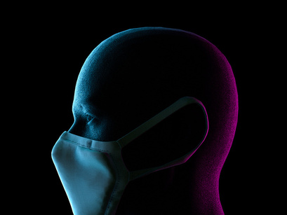 Face Mask Mockup - Free download (PSD) by Piero Unisono ~ EpicPxls