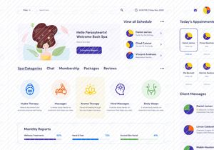 Spa Dashboard