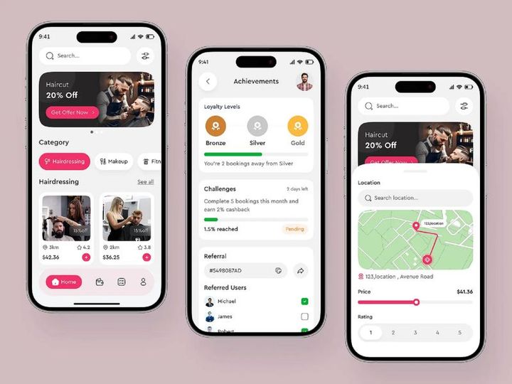 SBeautyV1.0 - Spa, Massage, Barber Booking, Business Listing Multi-Vendor App with Admin Panel v1.0