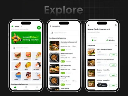 Food Ordering App | DeliFood