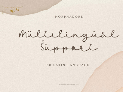 Morphadore - Longtail Script