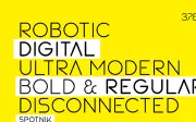 Spotnik - Sans Serif Font