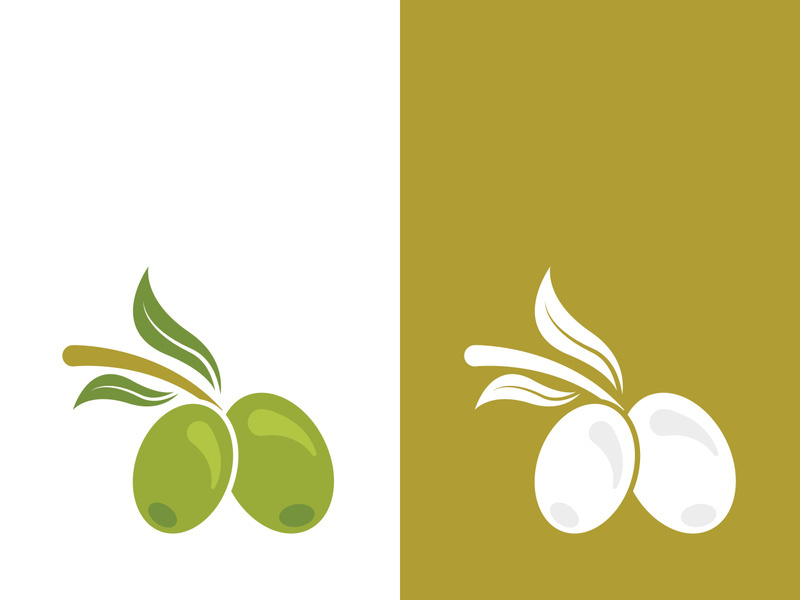 Extra virgin olive oil logo icon design vector illustration