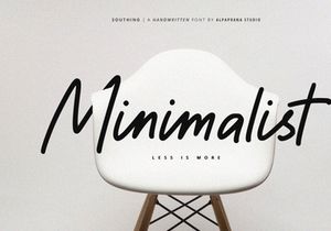 Southing - Handwritten Font