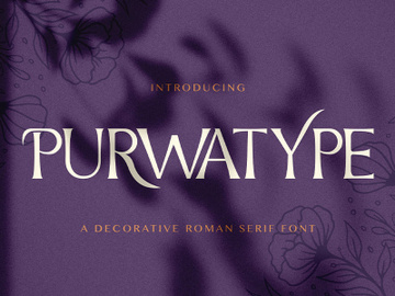 PURWATYPE - Roman Serif Font preview picture