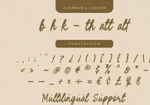 Camelia - Script Font