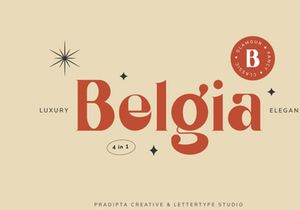 Belgia Modern Classic Font