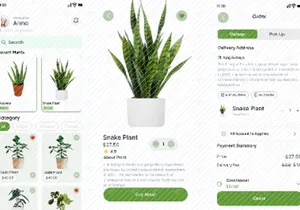 Plant Shop App UI Design – Bring Nature to Your Home