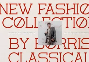 Corina Elegant | Modern Slab Serif