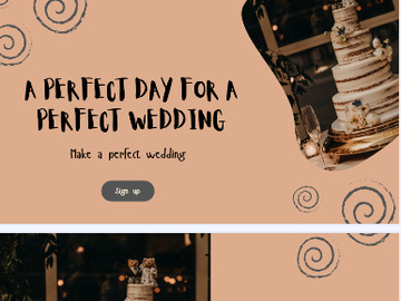 Canva templates website , landing page preview picture