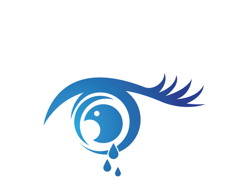 Branding Identity Corporate Eye Care vector logo design