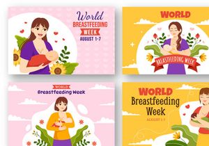 12 World Breastfeeding Week Illustration