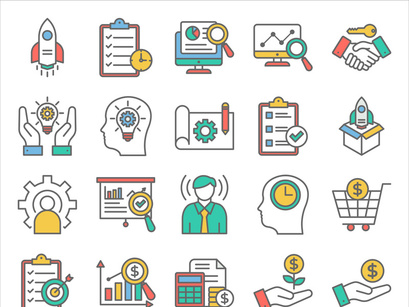 Business Icon Set V3