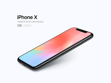 iPhone X Live-Mockup preview picture