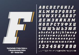 OTF color font - Fargo