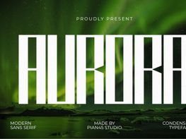 Aurora - Condensed Sans Serif preview picture