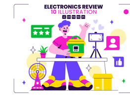 10 Electronics Review Illustration preview picture