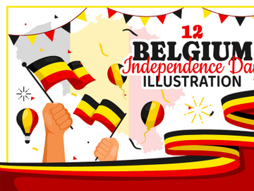 12 Belgium Independence Day Illustration preview picture