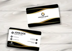 Luxury Black Business Card