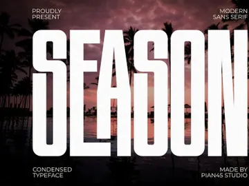 Season - Condensed Sans Serif preview picture