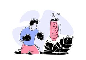 Olympic Games Sport flat illustration