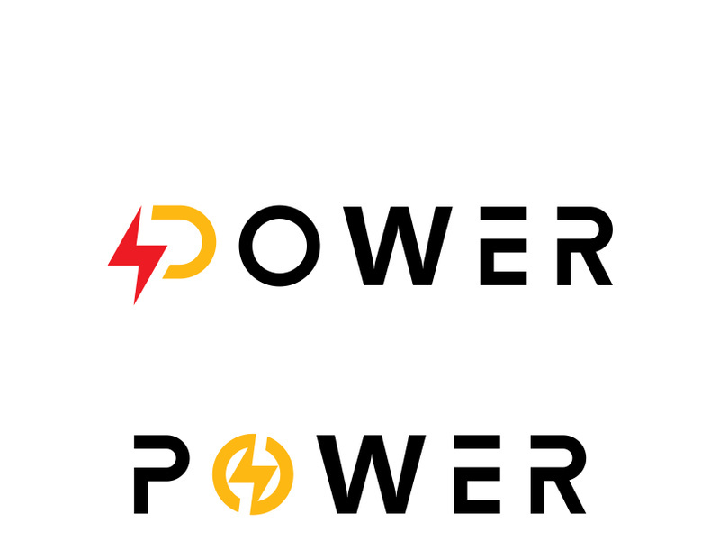 Letter P  power logo icon vector design