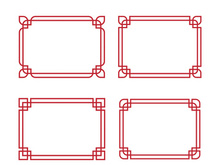 Chinese border design