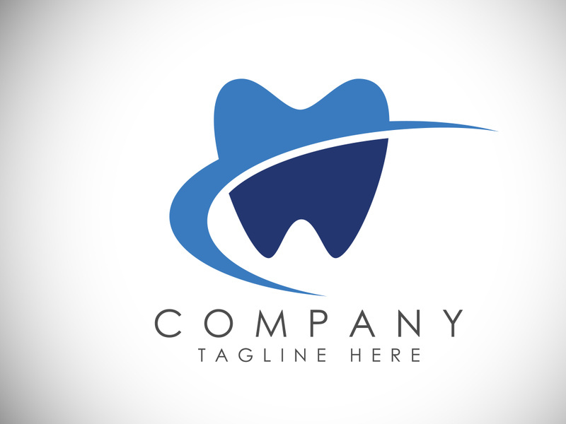 Dental Clinic logo template, Dental Care logo designs vector, Tooth Teeth Smile Dentist Logo