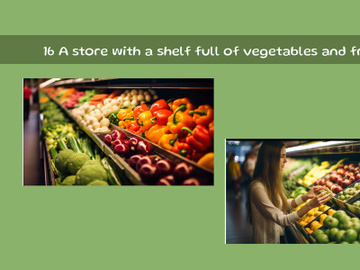 A store with a shelf full of vegetables and fruits preview picture