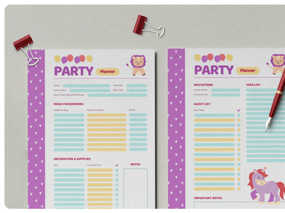 Playful Party and Event Planner