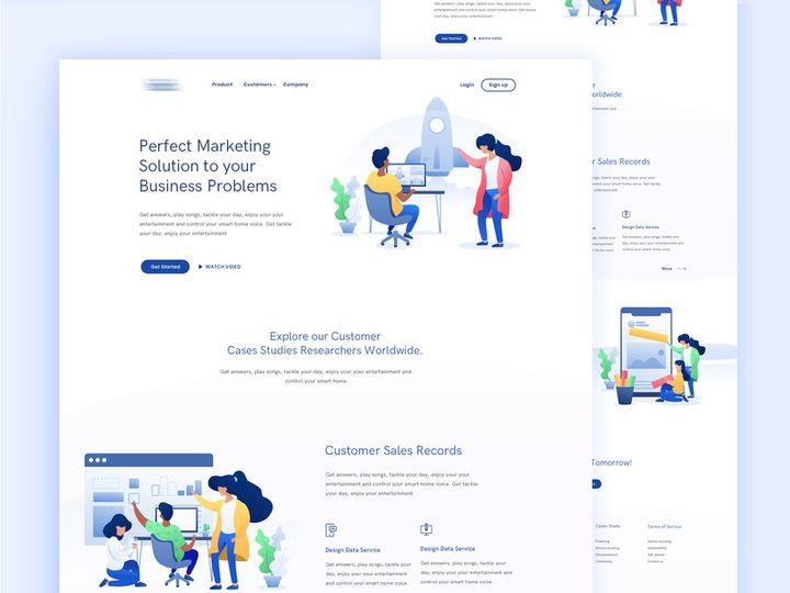 Marketing Agency Landing Page