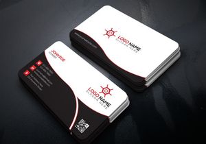 Corporate Business Card Design Template.