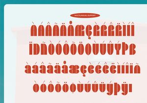 Manke Larky | Bold Display Sans